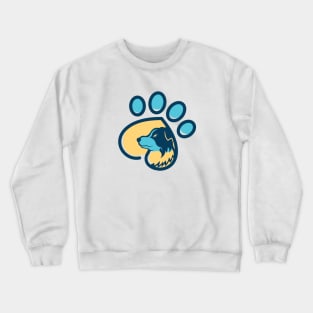 Dog Claw Drawing Crewneck Sweatshirt